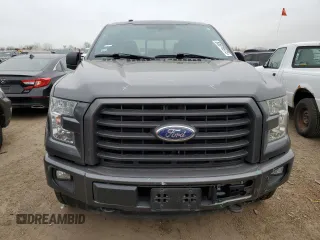 2017 Ford F-150 XL with VIN 1FTEW1EG8HFB09153, listed as a Copart auction lot 50978975 with 103,706 mi miles and Salvage Title. Bid and sale history available at carsss.com. Image 5.