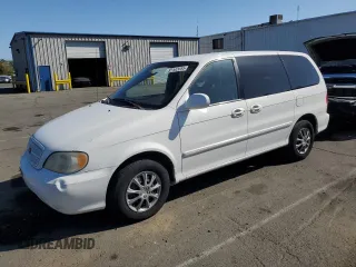 2005 Kia Sedona LX with VIN KNDUP132656669670, listed as a Copart auction lot 55102055 with 107,584 mi miles and Clean Title. Bid and sale history available at DreamBid. Image 1.
