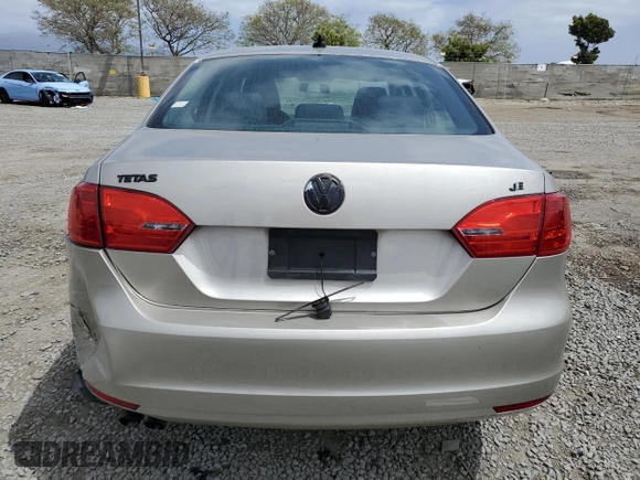 2014 Volkswagen Jetta Sedan SE with VIN 3VWD17AJ5EM241617, listed as a Copart auction lot 53378175 with 110,093 mi miles and Salvage Title. Bid and sale history available at carsss.com. Image 6.