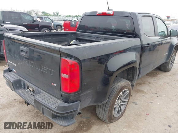 2021 Chevrolet Colorado 2WD Work Truck z VIN 1GCGSBEN5M1293788, wystawiony jako IAAI lot #42072335 z przebiegiem 66 806 mil mil oraz . Historia ofert i sprzedaży dostępna na DreamBid. Obrazek 4.