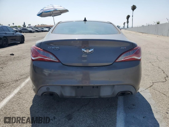 2013 Hyundai Genesis Coupe 2.0T with VIN KMHHT6KD0DU082240, listed as a Copart auction lot 59400945 with 119,761 mi miles and Clean title. Bid and sale history available at DreamBid. Image 6.