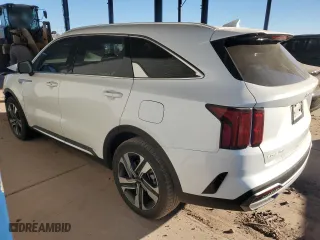 2023 Kia Sorento Hybrid SX Prestige with VIN KNDRMDLG7P5138756, listed as a Copart auction lot 88041315 with 35,986 mi miles and Salvage Title. Bid and sale history available at carsss.com. Image 2.