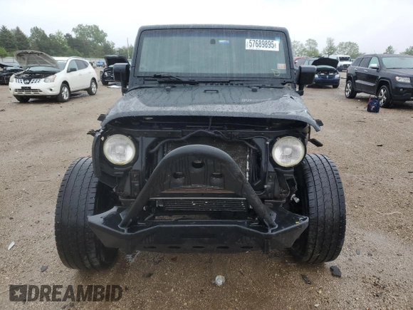 2008 Jeep Wrangler X z VIN 1J8FA24168L646281, wystawiony jako Copart lot #57689895 z przebiegiem 205 348 mil mil oraz Szkoda całkowita • Salvage title. Historia ofert i sprzedaży dostępna na DreamBid. Obrazek 5.