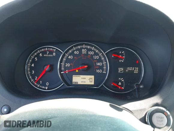 2014 Nissan Maxima S with VIN 1N4AA5AP0EC446851, listed as a IAAI auction lot 42016439 with 150,379 mi miles and . Bid and sale history available at DreamBid. Image 7.