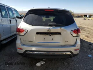 2015 Nissan Pathfinder SV with VIN 5N1AR2MN9FC603138, listed as a Copart auction lot 80979204 with 205,928 mi miles and Salvage title. Bid and sale history available at DreamBid. Image 6.