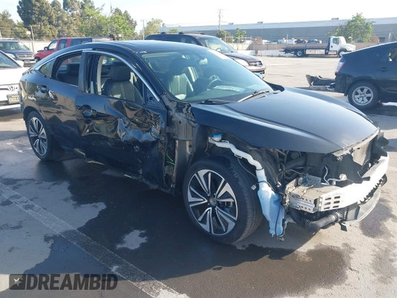 2016 Honda Civic Sedan EX-L with VIN 19XFC1F73GE215112, listed as a IAAI auction lot 42093218 with 67,233 mi miles. Bid and sale history available at carsss.com. Image 1.
