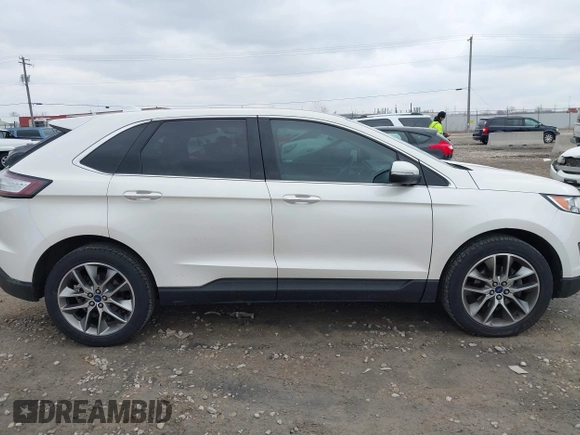 2016 Ford Edge Titanium with VIN 2FMPK3K92GBB86702, listed as a IAAI auction lot 41985614 with 171,722 mi miles. Bid and sale history available at carsss.com. Image 13.