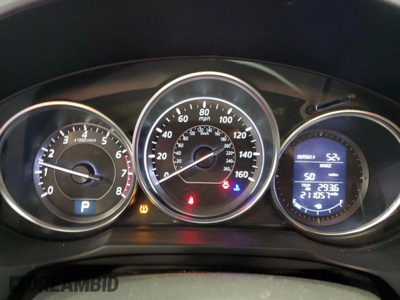 2014 Mazda 6 i Sport with VIN JM1GJ1U68E1157311, listed as a Copart auction lot 50371425 with 211,057 mi miles and Salvage Title. Bid and sale history available at DreamBid. Image 9.