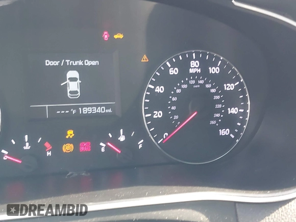2015 Kia Cadenza Premium with VIN KNALN4D70F5196706, listed as a IAAI auction lot 41262917 with 189,340 mi miles. Bid and sale history available at carsss.com. Image 7.