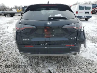 2024 Honda HR-V Sport with VIN 3CZRZ2H59RM758786, listed as a Copart auction lot 45756845 with 21,430 mi miles and Salvage Title. Bid and sale history available at carsss.com. Image 6.