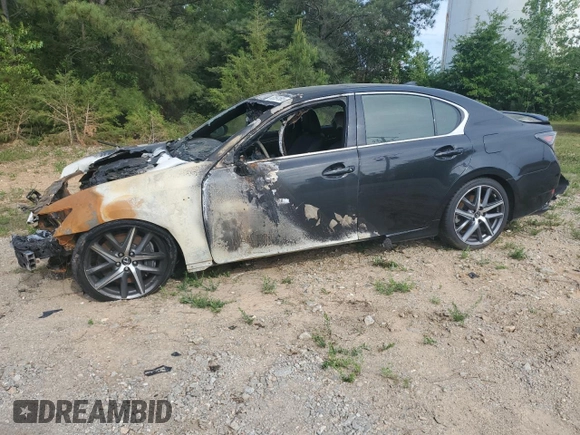 2018 Lexus GS 350 z VIN JTHBZ1BL5JA014496, wystawiony jako Copart lot #52691585 z przebiegiem Nie podano mil oraz Szkoda całkowita • Salvage title. Historia ofert i sprzedaży dostępna na DreamBid. Obrazek 1.