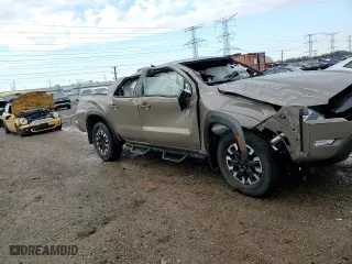 2024 Nissan Frontier PRO-4X with VIN 1N6ED1EK6RN657604, listed as a Copart auction lot 43514335 with 0 mi miles and Salvage Title. Bid and sale history available at carsss.com. Image 11.