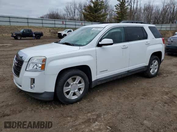 2013 GMC Terrain SLT with VIN 2GKFLVEK4D6389820, listed as a Copart auction lot 52889215 with 136,198 mi miles and Salvage title. Bid and sale history available at DreamBid. Image 1.