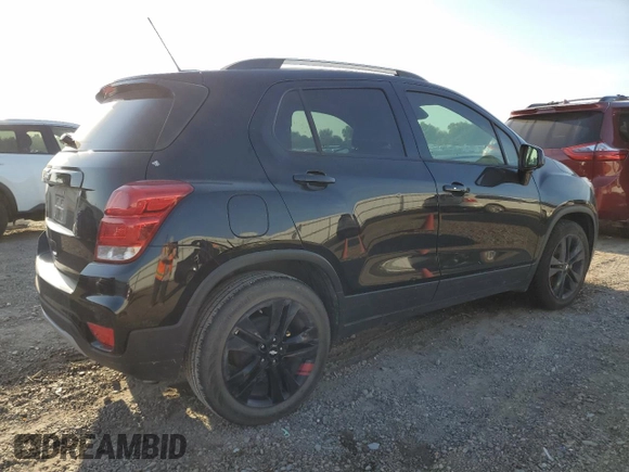 2020 Chevrolet Trax LT with VIN 3GNCJLSB4LL301220, listed as a Copart auction lot 53559365 with 45,793 mi miles and Salvage title. Bid and sale history available at DreamBid. Image 3.
