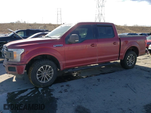 2019 Ford F-150 XL with VIN 1FTEW1EP2KKD26969, listed as a Copart auction lot 46751235 with 133,712 mi miles and Salvage Title. Bid and sale history available at carsss.com. Image 1.