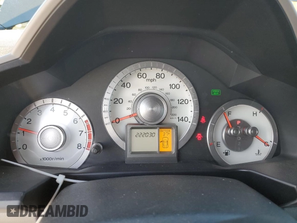 2011 Honda Pilot EX with VIN 5FNYF4H40BB031978, listed as a Copart auction lot 80213904 with 222,030 mi miles and Salvage Title. Bid and sale history available at carsss.com. Image 9.