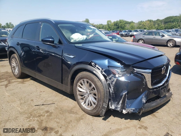 2024 Mazda CX-90 PHEV Preferred with VIN JM3KKBHA1R1157854, listed as a Copart auction lot 65977524 with NaN miles and Salvage Title. Bid and sale history available at carsss.com. Image 4.