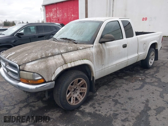2003 Dodge Dakota SLT with VIN 1D7HL42N83S296040, listed as a IAAI auction lot 41462371 with 250,407 mi miles. Bid and sale history available at carsss.com. Image 2.