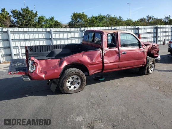 1999 Toyota Tacoma PreRunner with VIN 4TASN92NXXZ573027, listed as a Copart auction lot 48025455 with 111,854 mi miles and Salvage title. Bid and sale history available at DreamBid. Image 3.