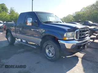 2004 Ford F-250 XL with VIN 1FTNX21P44EA51583, listed as a IAAI auction lot 42168755 with 215,961 mi miles and . Bid and sale history available at DreamBid. Image 1.