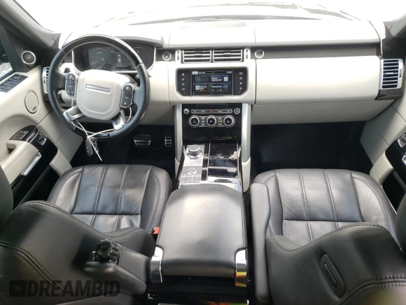 2016 Land Rover Range Rover Supercharged с VIN SALGS2EF9GA276529, выставлен на аукционе Copart как лот 59654875 с пробегом 100 379 миль миль и Списание • Salvage title. История ставок и продаж доступна на DreamBid. Изображение 8.