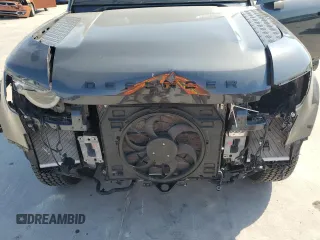 2024 Land Rover Defender S with VIN SALEJ7EUXR2295285, listed as a Copart auction lot 75240624 with 12,668 mi miles and Salvage title. Bid and sale history available at DreamBid. Image 12.