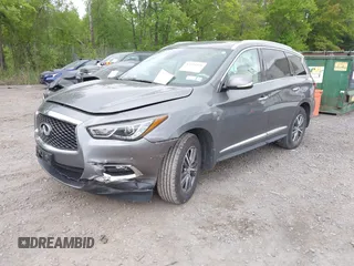 2020 Infiniti QX60 Luxe with VIN 5N1DL0MM1LC537478, listed as a IAAI auction lot 42323321 with 51,464 mi miles and . Bid and sale history available at DreamBid. Image 17.