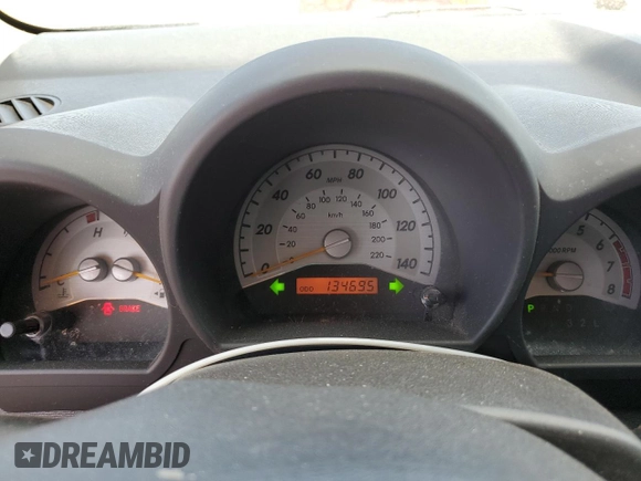 2010 Scion tC with VIN JTKDE3B70A0312506, listed as a Copart auction lot 48233795 with 134,695 mi miles and Salvage Title. Bid and sale history available at carsss.com. Image 9.