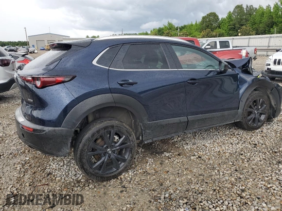2024 Mazda CX-30 S Select Sport with VIN 3MVDMBBM8RM684919, listed as a Copart auction lot 56579235 with Not provided miles and Salvage title. Bid and sale history available at DreamBid. Image 3.