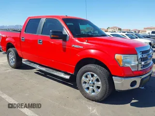 2013 Ford F-150 XL with VIN 1FTFW1EF0DKF60767, listed as a IAAI auction lot 41809576 with 120,946 mi miles. Bid and sale history available at carsss.com. Image 1.
