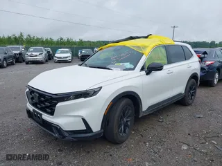 2024 Honda CR-V Hybrid Sport-L with VIN 2HKRS6H81RH807478, listed as a IAAI auction lot 39564757 with 20 mi miles. Bid and sale history available at carsss.com. Image 16.