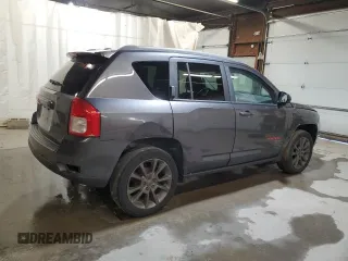 2017 Jeep Compass Sport with VIN 1C4NJCBB4HD119614, listed as a Copart auction lot 50194175 with 124,084 mi miles and Clean Title. Bid and sale history available at carsss.com. Image 3.