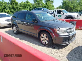2015 Dodge Journey American Value z VIN 3C4PDCAB0FT543641, wystawiony jako IAAI lot #42411615 z przebiegiem 115 119 mil mil oraz . Historia ofert i sprzedaży dostępna na DreamBid. Obrazek 1.