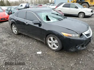 2010 Acura TSX with VIN JH4CU2F6XAC004063, listed as a Copart auction lot 48723635 with 157,256 mi miles and Salvage Title. Bid and sale history available at carsss.com. Image 4.