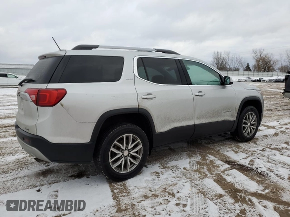 2019 GMC Acadia SLE with VIN 1GKKNSLA7KZ244581, listed as a Copart auction lot 86800064 with 153,724 mi miles and Clean Title. Bid and sale history available at DreamBid. Image 3.