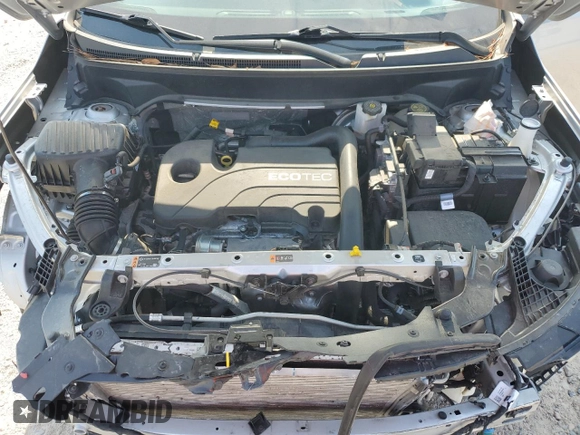 2022 GMC Terrain SLE z VIN 3GKALMEV5NL172353, wystawiony jako Copart lot #74678974 z przebiegiem 41 693 mil mil oraz Szkoda całkowita • Salvage title. Historia ofert i sprzedaży dostępna na DreamBid. Obrazek 12.