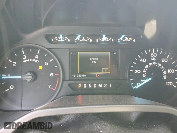 2016 Ford F-150 XLT with VIN 1FTEX1EP6GKD30785, listed as a Copart auction lot 50376035 with 161,343 mi miles and Salvage Title. Bid and sale history available at carsss.com. Image 9.