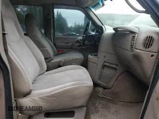 2003 GMC Safari with VIN 1GKEL19X43B503725, listed as a Copart auction lot 47262655 with 208,200 mi miles and Salvage Title. Bid and sale history available at carsss.com. Image 7.