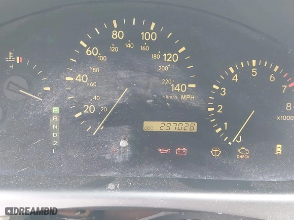 2000 Lexus RX 300 with VIN JT6GF10U0Y0081820, listed as a IAAI auction lot 41694796 with 297,028 mi miles. Bid and sale history available at carsss.com. Image 7.