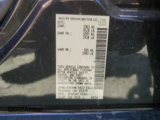2022 Nissan Altima SV z VIN 1N4BL4DVXNN302361, wystawiony jako Copart lot #57465925 z przebiegiem 62 003 mil mil oraz Szkoda całkowita • Salvage title. Historia ofert i sprzedaży dostępna na DreamBid. Obrazek 13.