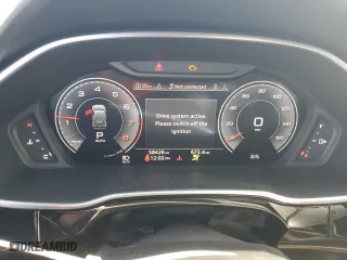 2020 Audi Q3 S line Premium Plus with VIN WA1EECF31L1086714, listed as a Copart auction lot 42348255 with 58,426 mi miles and Salvage Title. Bid and sale history available at carsss.com. Image 9.