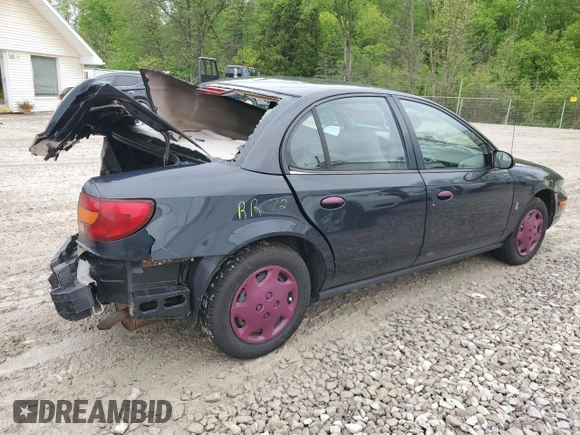 2002 Saturn SL z VIN 1G8ZH52842Z201392, wystawiony jako Copart lot #56595105 z przebiegiem Nie podano mil oraz Szkoda całkowita • Salvage title. Historia ofert i sprzedaży dostępna na DreamBid. Obrazek 3.