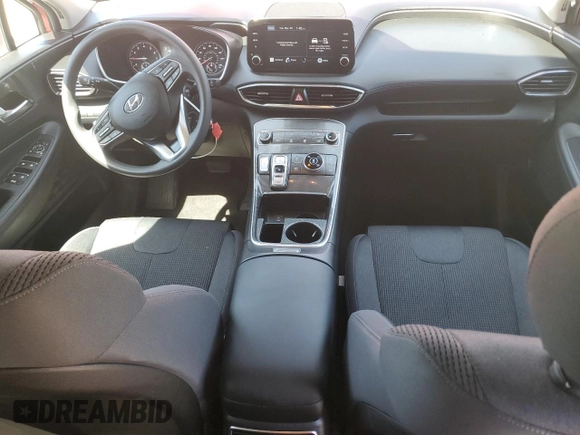 2022 Hyundai Santa Fe SE with VIN 5NMS1DAJ3NH443755, listed as a Copart auction lot 50044885 with 23,347 mi miles and Salvage Title. Bid and sale history available at carsss.com. Image 8.