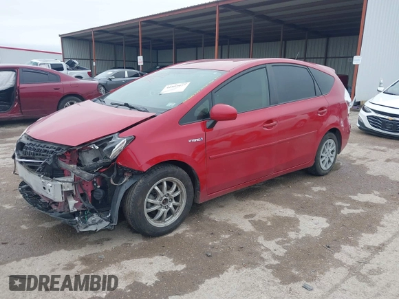 2012 Toyota Prius Two with VIN JTDZN3EU2C3017293, listed as a IAAI auction lot 41957977 with 194,640 mi miles and . Bid and sale history available at DreamBid. Image 2.