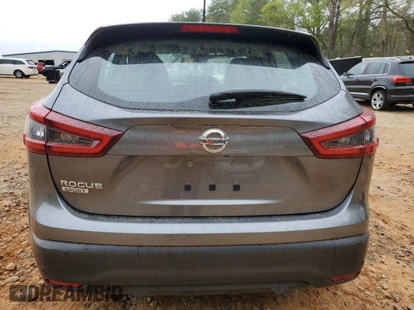 2020 Nissan Rogue S with VIN JN1BJ1CV5LW268887, listed as a Copart auction lot 50595775 with 125,644 mi miles and Salvage title. Bid and sale history available at DreamBid. Image 6.