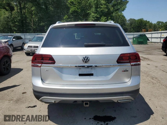 2018 Volkswagen Atlas SE with VIN 1V2LR2CA6JC577519, listed as a Copart auction lot 61823185 with 143,254 mi miles and Salvage title. Bid and sale history available at DreamBid. Image 6.
