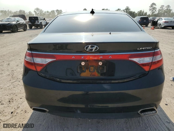 2017 Hyundai Azera Limited with VIN KMHFH4JG6HA583570, listed as a Copart auction lot 68673544 with 152,732 mi miles and Salvage Title. Bid and sale history available at carsss.com. Image 6.