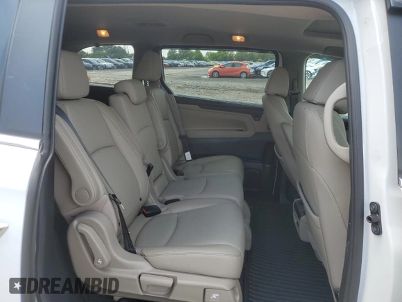 2023 Honda Odyssey EX-L с VIN 5FNRL6H68PB025508, выставлен на аукционе Copart как лот 60060725 с пробегом 10 203 миль миль и Списание • Salvage title. История ставок и продаж доступна на DreamBid. Изображение 11.