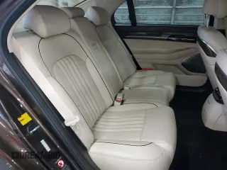 2017 Genesis G90 3.3T Premium with VIN KMHG34JA4HU023124, listed as a Copart auction lot 44866495 with 76,891 mi miles and Salvage Title. Bid and sale history available at carsss.com. Image 11.