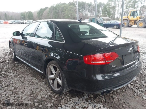 2012 Audi A4 2.0T Premium Plus with VIN WAUFFAFL9CN011096, listed as a IAAI auction lot 41698678 with 117,840 mi miles. Bid and sale history available at carsss.com. Image 3.